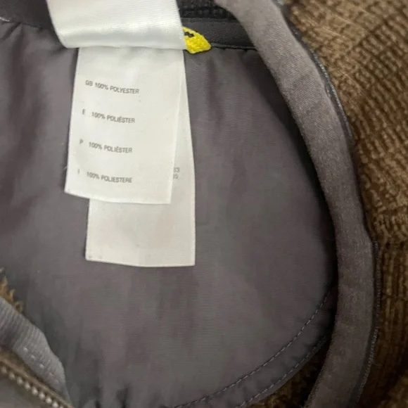 [XL]The North Face A5 SERIES Brown Quarter-Zip Pullover 1/4 ZIP Fleece Jacket - Picture 7 of 7